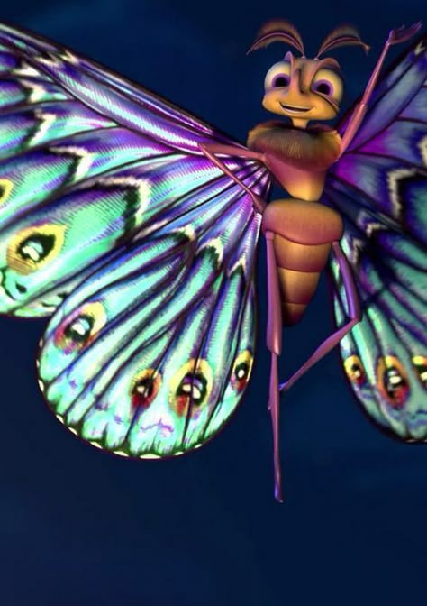 Butterfly A Bugs Life Characters, A Bugs Life, Disney Icon, Disney+ Icon, Bugs Life, A Bug's Life, Beautiful Bugs, Walt Disney Pictures, Disney Kids