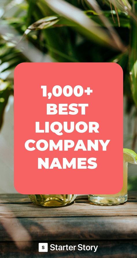 Shop Name Ideas, Bottle Girls, Liquor Bar, Strong Drinks, Name Suggestions, Creative Names, Name Generator, Liquor Store, A Name