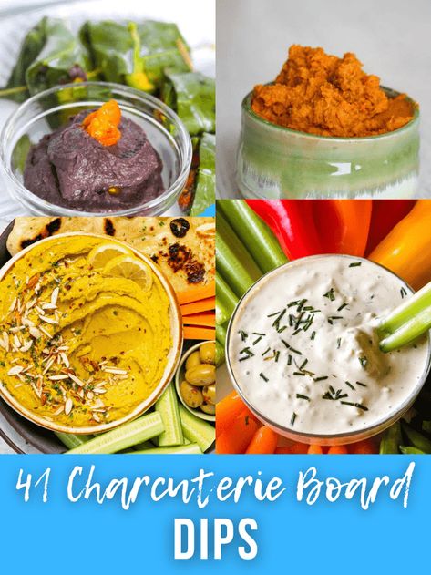 Here are 41 dips that are perfect for your charcuterie boards! These dips will be a great accompaniment to your fall charcuterie boards. Dips On Charcuterie Board, Spinach Dip Charcuterie Board, Cheese Dip Charcuterie Board, Fall Dips And Spreads, Cheese Board Dips, Easy Charcuterie Board Dips, Charcuterie Board Dips And Spreads Recipes, Charcuterie Board Sauces And Dips, Dips And Spreads For Charcuterie Board