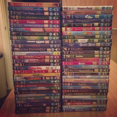 bitch please this is a disney DVD collection #disney Disney Dvds Aesthetic, Disney Books Collection, Barbie Dvd Collection, Dvd Nostalgia, Dvd Collection Aesthetic, Dvd Aesthetic, Disney Dvd Collection, Barbie Dvd, Disney Dvds