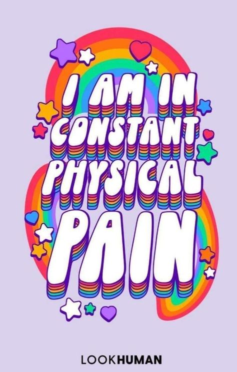 Spoonie Life, Dope Quotes, Invisible Illness, Hippie Art, Simple Doodles, Chronic Illness, A Rainbow, Cute Cartoon Wallpapers, Chronic Pain