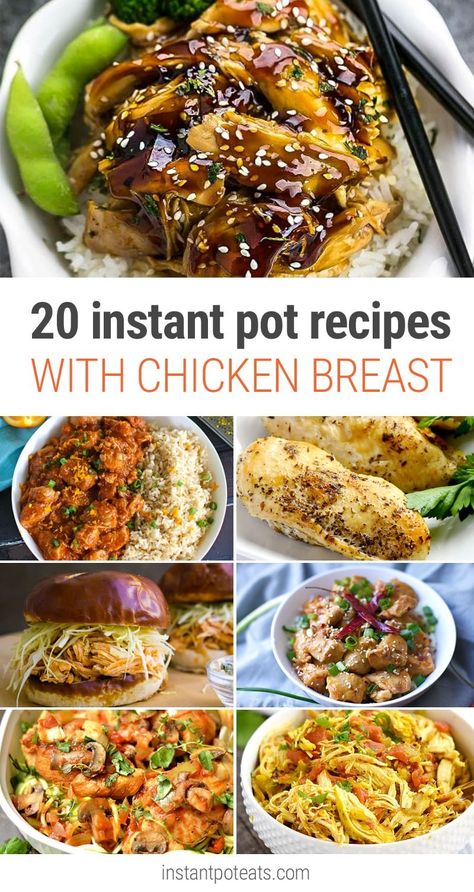 Chicken Instant Pot Dinner Recipes, Instant Pot Recipes With Chicken, Recipes Using Chicken Breast, Recipes Using Chicken, Recipes With Chicken Breast, Chicken Breast Instant Pot Recipes, Instant Pot Chicken Breast Recipes, Recipes For Instant Pot, Ip Chicken