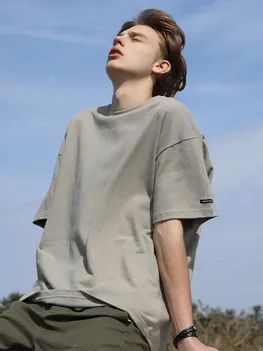 MEN | W Concept Korean Oversized Outfit Men, Oversized Outfit Men, Oversize Tshirt Outfits, W Concept, Tshirt Outfits, T Shirt Oversized, Corduroy Jacket, Body Shapers, Oversized Tee