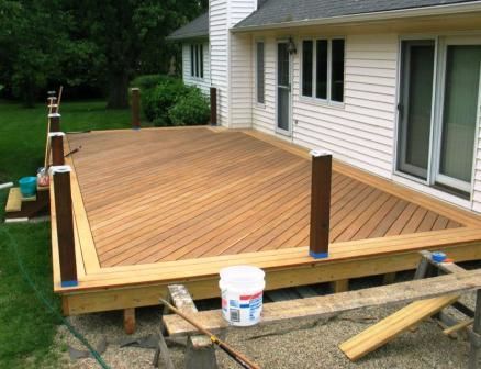 Garapa Decking, Deck Patterns, Ipe Decking, Building Design Plan, Deck Framing, Terrasse Design, Deck Flooring, Hardwood Decking, Floating Deck