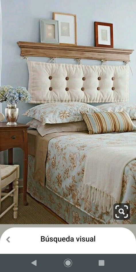 Beautiful Bed Designs, Creative Headboard, Simple Bed Designs, Design Ložnic, Shelf Decor Bedroom, Bedroom Frames, Headboard Ideas, Beautiful Bed, Cushion Headboard