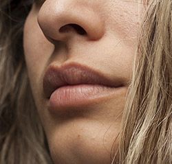 Human Lips Reference, Nose From Different Angles Photo, Mouths Reference Photography, Nose Study Reference Photo, Lip Reference Photos For Artists, Lips Study Reference, Mouth Photo Reference, Lips 3/4 View, Mouth Different Angles