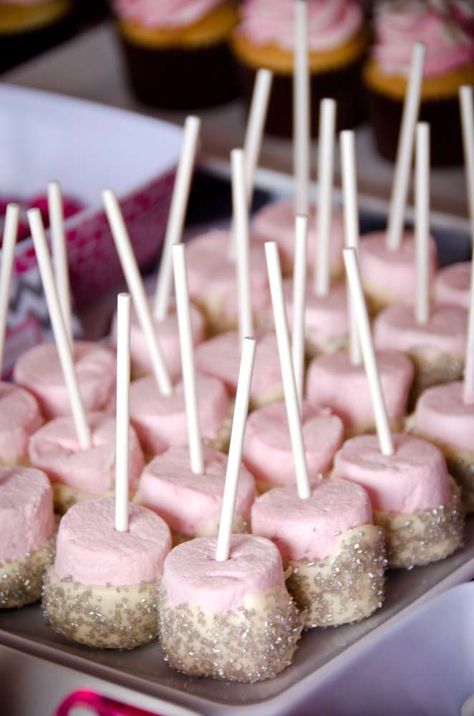 Pink Marshmallow, Winter Onederland Birthday Party, Birthday 21st, Turning 21, Onederland Birthday Party, Winter Onederland Party, 21st Cake, Winter Birthday Parties, Birthday Party Snacks