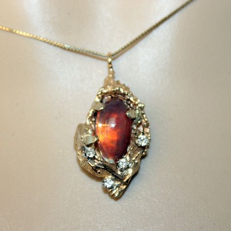 Opals Jewelry, Story Clothes, Dragons Breath Fire Opal, Fire Jewelry, Fantasy Necklace, Fire Opals Jewelry, Fire Opals, Fire Opal Necklace, Opal Pendant Necklace