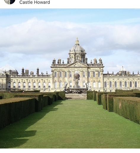 Lyme Park, Brideshead Revisited, British Homes, Castle Howard, English Manor Houses, English Castles, Blenheim Palace, English Country Decor, Baroque Architecture