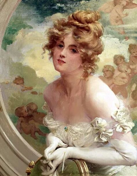 Victorian Lady Victorian Paintings, Woman In White, Rennaissance Art, Art Ancien, Tableau Art, Classic Paintings, Arte Sketchbook, Historical Art, Victorian Art