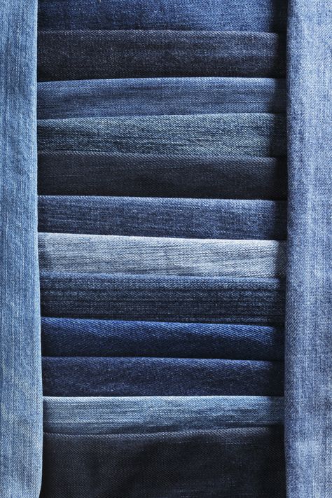 Different types of denim Denim Fabrics, Denim Flats, Denim Art, Personal Color, Color Story, Denim Color, Gray Linen, Sewing Tips, Color Stories