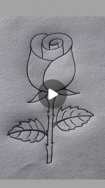 Atier Amin on Instagram: "Rose🌷🌷🌷 Drawing #technique #creative #art" Flower Sketch Pencil, Sketching For Beginners, Drawing Techniques Pencil, Rose Drawing Simple, Simple Flower Drawing, Easy Flower Drawings, Rose Sketch, Doodle Art Flowers, Flower Drawing Tutorials