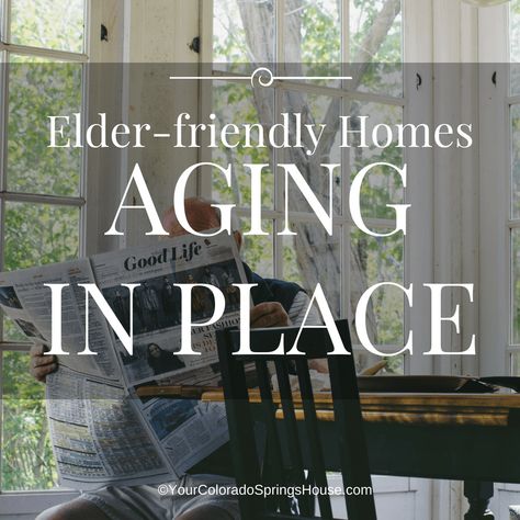 Assisted Living Decor, Accessible House Plans, Accessible Homes, Elderly Home Care, Accessible House, House Move, Colorado Real Estate, Elder Care, Group Home