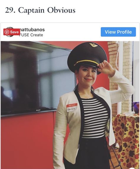 Captain Obvious, Amazing Halloween Costumes, Halloween Costume Idea, Boost Mobile, Halloween Costume, Captain Hat, Halloween Costumes, Halloween, Hats