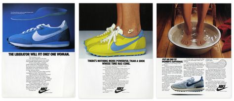 Photo 1 from The Early Years (The 1970s) Sneakers Poster, Magazine Sport, Shoe Advertising, Nike Ad, Shoes Print, Sport Magazine, Sneaker Posters, Basket Vintage, Vintage Sneakers