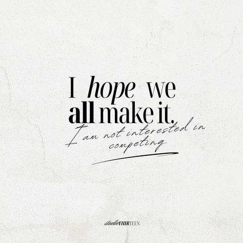 Happy Friday, friends! May your weekend be filled with positivity.💫 Choosing community over competition every day 🤍. We can lift each other up! Success is measured not by outdoing others but by our collective progress! Let's support one another, encourage everyone, & keep in mind that someone else's success doesn't diminish yours.😙 ______ #happyfriday #friday #funfriday #motivational #positiveaffirmations #motivationalquotes #quote #inspirationalquotes #womensupportingwomen #smallbusines... Community Over Competition, Community Over Competition Quotes, Others Success Quotes, Competition Quotes, Happy Friday Friends, Good Friday, Women Supporting Women, Keep In Mind, Happy Friday