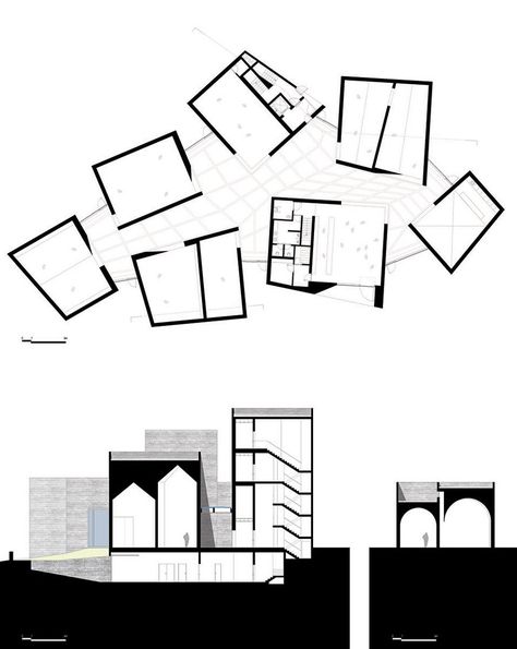 Interpretation Centre, Tiny Bedroom Design, Master Thesis, Exhibition Building, Mini Library, Interior Architecture Drawing, Romanesque Architecture, Public Space Design, Architecture Concept Diagram