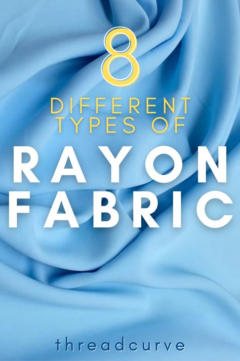 Rayon Fabric Texture, Jersey Fabric Texture, Rayon Fabric Dresses, Types Of Cotton Fabric, Types Of Fabric, Clothing Tips, Important Things To Know, Fashion Dictionary, Clothing Fabric