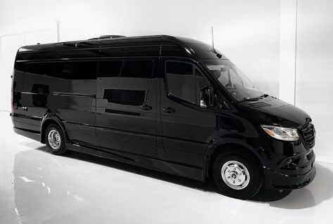 $550,000 bulletproof Mercedes Sprinter has a gold-plated bathroom sink - Business Insider Luxury Suv Cars, Big Van, Luxury Campers, Luxury Van, Luxury Private Jets, Luxury Bus, Van Car, Mini Bus, Cool Vans