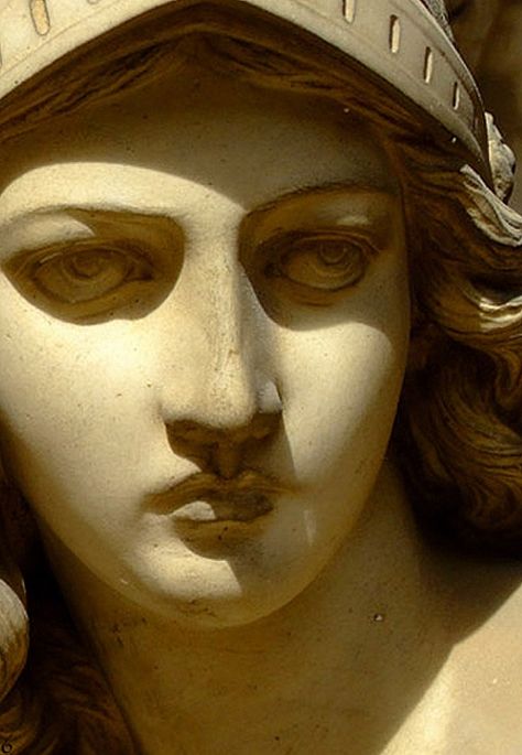 matterofawesome: “ Athena (fragment) by Sabrina Pezzoli. Cementery of All Saints. Bologna, Italy. ” Drawing Reference Photos, 동화 삽화, Classic Sculpture, Normal Wallpaper, Greek Statues, Rennaissance Art, Face Drawing Reference, Greek Sculpture, Bologna Italy