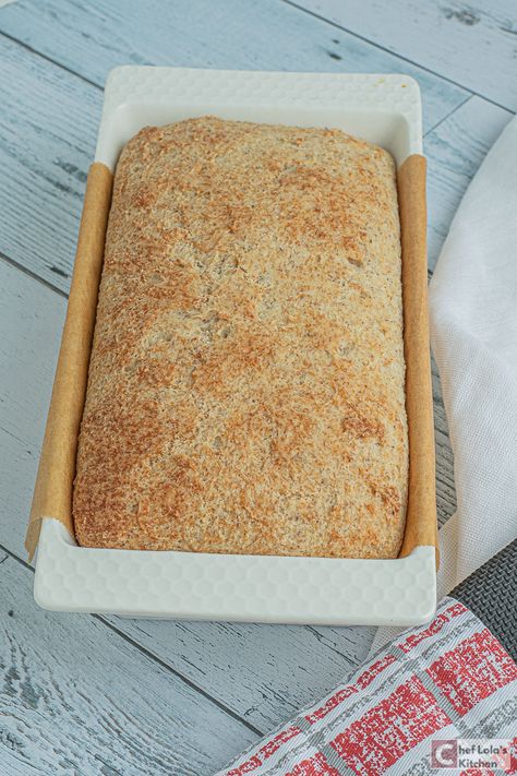 Rice Flour Bread, Rice Bread Recipe, Muffin Bread Recipe, English Muffin Bread Recipe, Rice Flour Recipes, English Muffin Bread, Homemade English Muffins, Rice Bread, Flour Bread