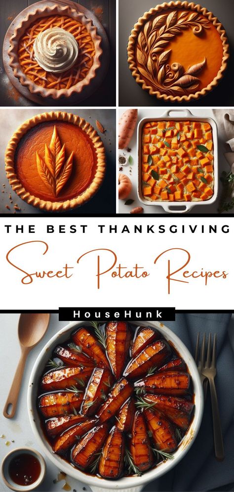 If you love sweet potatoes, you'll love this post! I've rounded up 19 of the best Thanskgiving sweet potato recipes that are easy, delicious, and perfect for fall. You'll find soups, casseroles, pies, and more that feature this versatile and nutritious ingredient. These recipes are sure to make your fall menu more colorful and flavorful. Pin this post now and save it for later! Sweet Potato Casserole Ina Garten, Best Way To Eat Sweet Potatoes, Uses For Leftover Sweet Potatoes, Chocolate Sweet Potato Pie, Thanksgiving Sweet Potatoes Recipes, Fancy Sweet Potato Recipes, Best Sweet Potato Recipes Thanksgiving, Sweet Potato Stove Top, Sweet Potatoes Thanksgiving Recipes