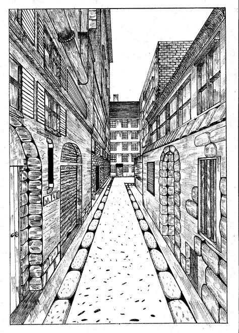 Nothing special, just a scan of perspective drawing. 1 Point Perspective Building, 1 Point Perspective Drawing Architecture, 3 Perspective Drawing, Point Perspective Drawing, One Point Perspective Drawing Room, 1 Point Perspective Drawing Room, Perspective Drawing One Point, Perspective Drawing Room, One Point Perspective Drawing