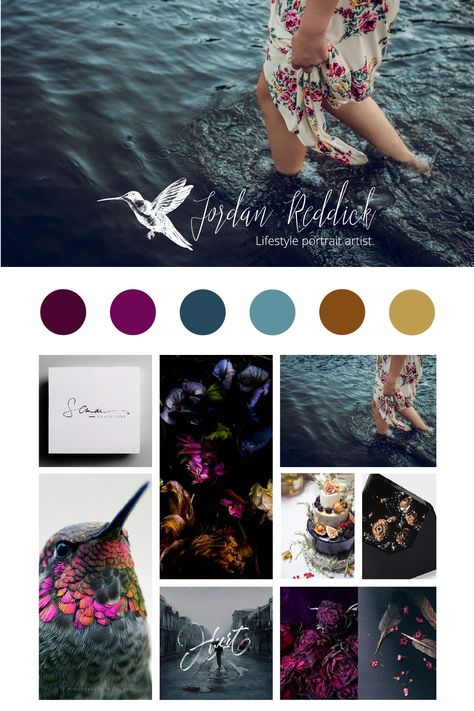 Bird Graphic Design, Dark Baroque, Branding Mood Board Inspiration, Design Branding Identity, Business Branding Inspiration, Author Branding, Brand Archetypes, Portfolio Case, Bird Graphic