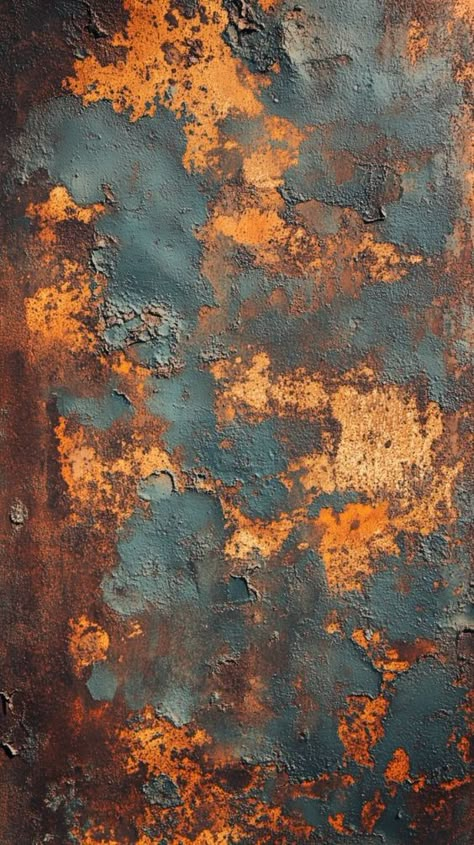 Download this image for Free on Zwin.io | Background of rusted metal with blue and orange tones, perfect for grunge or industrial designs Rust Aesthetic Vintage, Rust Mood Board, Rust Aesthetic, Rusted Metal Texture, Rusty Metal Texture, New Orleans Interior Design, Industrial Texture, Rust Texture, Rust Art