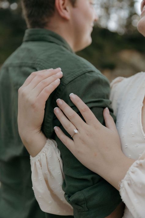 Abigail & Brodie🤎 A few of my favorites from their engagement session✨ . . . . #portlandengagementphotographer #orengoncouplesphotographer #oregoncoastphotographer #portlandcouplesphotographer #pnwengagementphotographer #pnwweddingphotographer #pnwcouplesphotographer Close Up Ring Shots, Engagement Photos Up Close, Engagement Photos Hands Ring Shots, Hand Engagement Photos, Up Close Engagement Photos, Close Up Engagement Photos, Suprise Engament Photoshoot, Close Up Engagement Pictures, Engagement Ring Shots