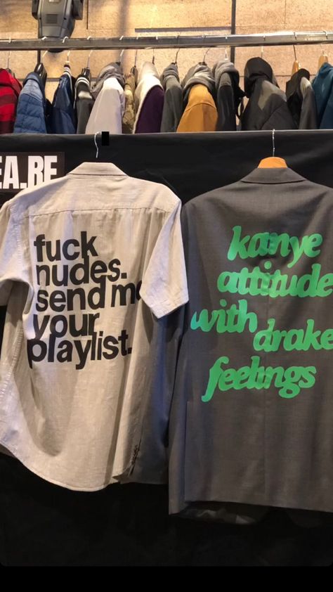 Kanye Attitude With Drake Feelings, Dope Tees, Creative Fashion Photography, Oversized Tops, Oversized Shirts, Oversized T Shirts, Streetwear Aesthetic, Cute Fit, Loose Fitting Tops