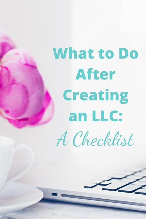 Start An Llc, Llc Business, Small Business Bookkeeping, Small Business Organization, Startup Business Plan, Business Checklist, Business Basics, Small Business Advice, Small Business Plan