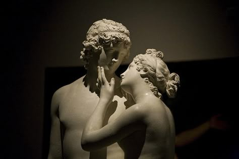 Antonio Canova; Adone e Venere (Adonis and Venus) Antonio Canova, Italian Sculptors, European Sculpture, Ancient Statues, Roman Sculpture, Greek Sculpture, Three Graces, Classic Paintings, Greek Art