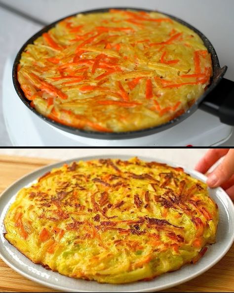 Delicious and Healthy Vegetable Pancake - Greenku Recipes Vegetable Pancakes Recipes, Vegetable Flatbread, Vegetable Pancake, Carrot Pancakes, Vegetable Pancakes, Breakfast Vegetables, Hidden Vegetables, Cheese Sauce Recipe, Healthy Vegetable