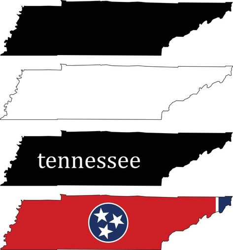 Tennessee map on white background. Tennessee State sign. Tennessee map with the flag inside. flat style. Tennessee Map, Quitting Job, State Signs, Tennessee State, I Quit, Flat Style, The Flag, Label Design, Fashion Flats