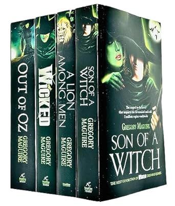 Wicked Years Series 4 Books Collection Set (Wicked, Son of a Witch, A Lion Among Men & Out of Oz) Wicked Book Series, Wicked Book, The Wicked Witch Of The West, Gruffalo's Child, The Yellow Brick Road, Wicked Witch Of The West, Witch Of The West, The Wonderful Wizard Of Oz, Land Of Oz