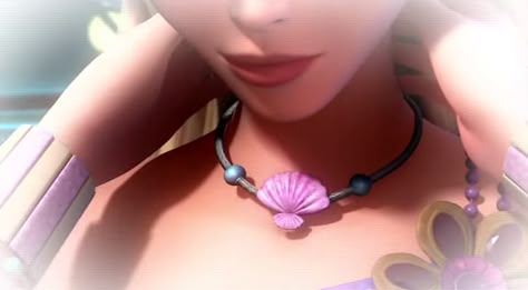 Merliah's necklace is a magical necklace that appears in Barbie in A Mermaid Tale and Barbie in... Barbie In A Mermaid Tale, Magical Necklace, Jewelry Mood Board, Mermaid Toys, Mermaid Barbie, Barbies Pics, Miss Girl, Mermaid Tale, Face Mug