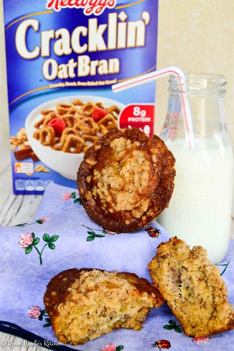 Cracklin Oat Bran Muffins, Cracklin Oat Bran Recipes, Crackling Oat Bran Recipes, Oat Bran Muffin Recipe, Oat Bran Recipes, Oat Bran Muffins, Crumb Cakes, Bran Muffin Recipes, Banana Waffles