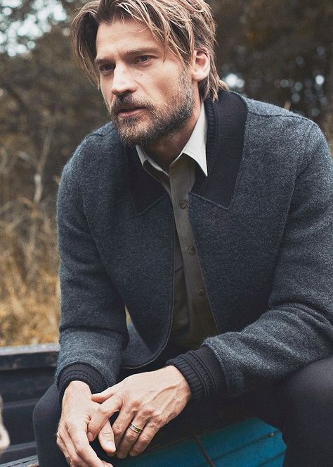 Nicolaj Coster Waldau. Cersei And Jaime, Daniel Henney, Nikolaj Coster, Nikolaj Coster Waldau, Gentleman Quotes, Jaime Lannister, Gra O Tron, Corte De Cabelo Masculino, Ex Machina