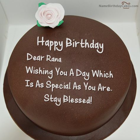 Happy Birthday Rana Cakes, Cards, Wishes Chris Williamson, Happy Birthday Cake Writing, Happy Birthday Nick, Hbd Cake, Happy Birthday Dear Friend, Birthday Cake Write Name, Vermicelli Recipes, Friends Birthday Cake, Birthday Cake Writing