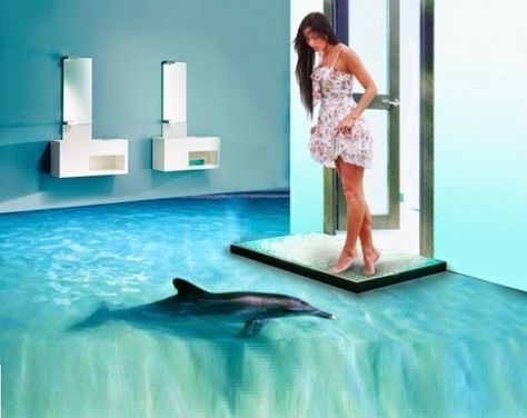 Checkout our latest collection of 17 Beautiful 3D Flooring designs ideas and get inspired. 3d Epoxy Floor, 3d Floor Art, 3d Floor Painting, Epoxy 3d, Epoxy Floor 3d, Epoxy Floor Paint, Fencing Panels, Garage Boden, 3d Flooring