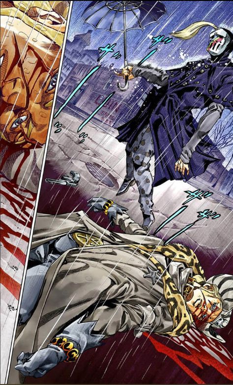 cap 37 page 25 Blackmore Jojo, Jojo Panels, Catch The Rainbow, Jojo Manga, Steel Ball Run, Jojo Stands, Comic Book Layout, Jojo's Adventure, Jojo Parts