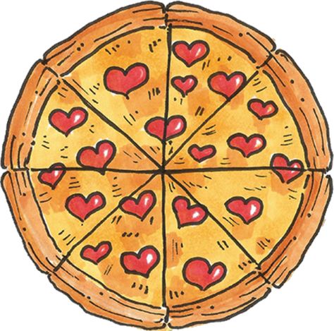 Pizza Png, Pizza Drawing, Funny Cartoon Pictures, Cartoon Pictures, Love Illustration, A Pizza, Funny Cartoon, Pepperoni Pizza, Png Download