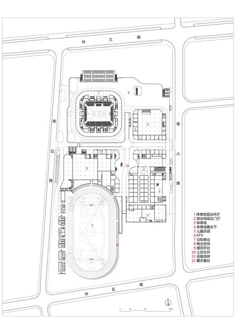 Sports Facility Architecture, Sports Architecture, Clubhouse Design, Sports Facility, Campus Design, Culture Center, Sport Center, Sports Center, Architecture Model Making