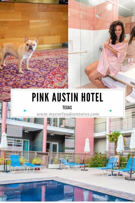 While enjoying all of the fun things to do in East Austin, we opted to stay at the East Austin Hotel for the fun personality, pink colors, and convenient location! This small boutique hotel ended up being perfect for our East Austin adventure! Keep reading for our East Austin hotel review and our personal experience. Texas Weekend Getaways, Airbnb Reviews, Pink Hotel, Austin Hotels, Small Boutique Hotels, Texas Vacations, Travel Guide Book, Hotel Inspiration, House Search