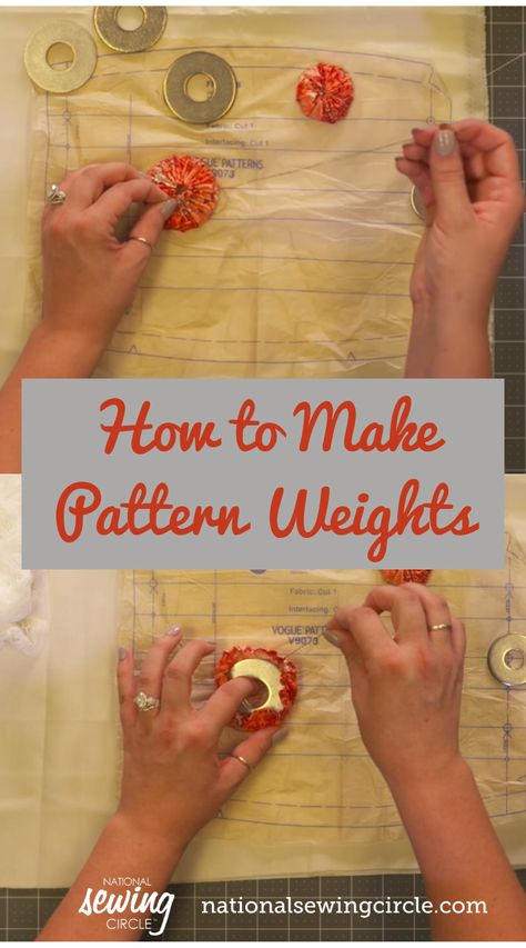 How to Make Pattern Weights Diy Sewing Weights, Pattern Weights How To Make, Fabric Weights Diy, Sewing Weights Diy, Small Sewing Projects Patterns, Pattern Weights Diy, Sewing Weights, Celtic Quilts, Stylish Sewing Patterns