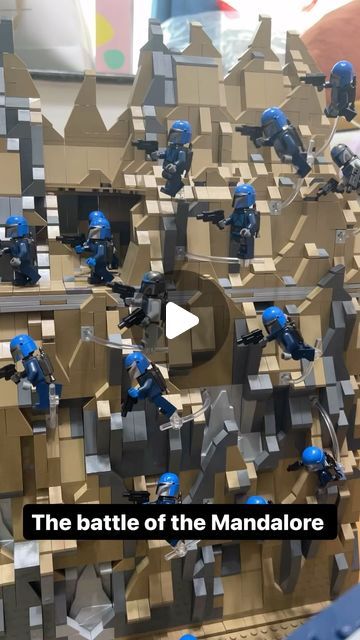 Lego Army Builder Bruce Swift on Instagram: "Unboxed 200 boxes of 75373, built 800 minifigures and sorted over 20k bricks. Spent 4 days non-stop building. . I present you the Battle of the Mandalore! This is the second large MOC I have ever done and I love the big mountain wall with all the flying troopers there.  . I would say 80% bricks of this MOC comes from the latest battle pack and I love that there comes with a transparent flying piece where I can fly up a trooper like what we see in the show!  . Additionally, I built this in a modular way that this MOC can take down easily and put it back together easily or just partly take down. However, I did need to sacrifice some outlook and function.  . Now want to continue making the floor a lot better and more interesting. Meanwhile you woul Lego Call Of Duty, Lego Spaceship Moc, Lego Star Wars Moc, Big Lego, Lego Army, Lego Spaceship, Lego Modular, Big Mountain, Mountain Wall