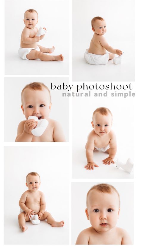 Baby Modeling, 8 Month Baby, Childhood Photography, Photography Examples, Sitter Sessions, Studio Portrait Photography, Photoshoot Studio, Studio Photoshoot, Baby Models