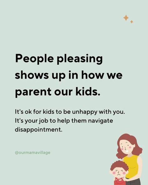 Jess | Formerly Our Mama Village on Instagram: "How many of us are breaking cycles of people pleasing?? Post a ❤️ below if this is you! People pleasers often started as parent pleasers and family peacekeepers. Let that sentence sit with you. ✨ If you grew up needing to keep the peace in your home, if you knew your parents would yell if you said how you truly felt, or if you were told "be seen but not heard," you may have learned to rely on other's being happy with you to feel you were "good e Parent Pleasers, Breaking Cycles, People Pleasers, People Pleasing, People Pleaser, Keep The Peace, Being Happy, The Peace, Our Kids