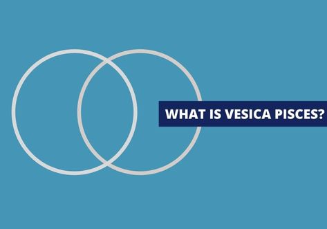 Vesica Pisces Meaning, Pisces Meaning, Vesica Pisces, All About Pisces, Norse Pagan, Religious Symbols, Ancient Symbols, Ancient Cultures, Divine Feminine